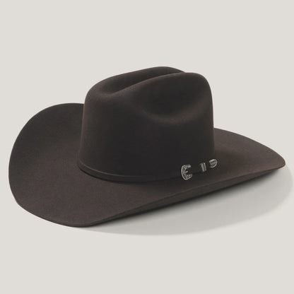 6x Stetson: 75 Chocolate Skyline Felt Hat