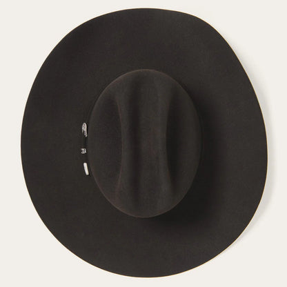 6x Stetson: 75 Chocolate Skyline Felt Hat