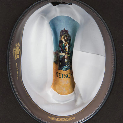 6x Stetson: 75 Chocolate Skyline Felt Hat