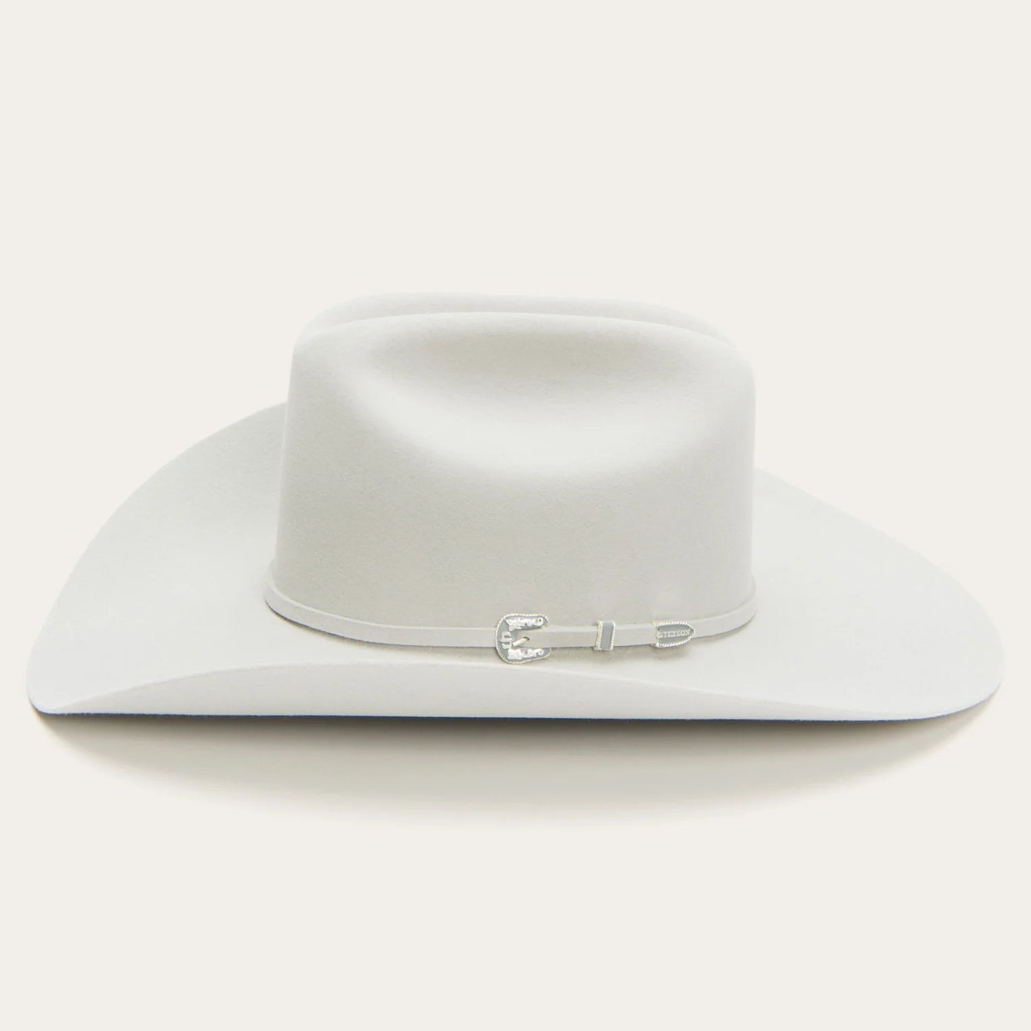 6x Stetson: 75 Silver Grey Skyline Felt Hat