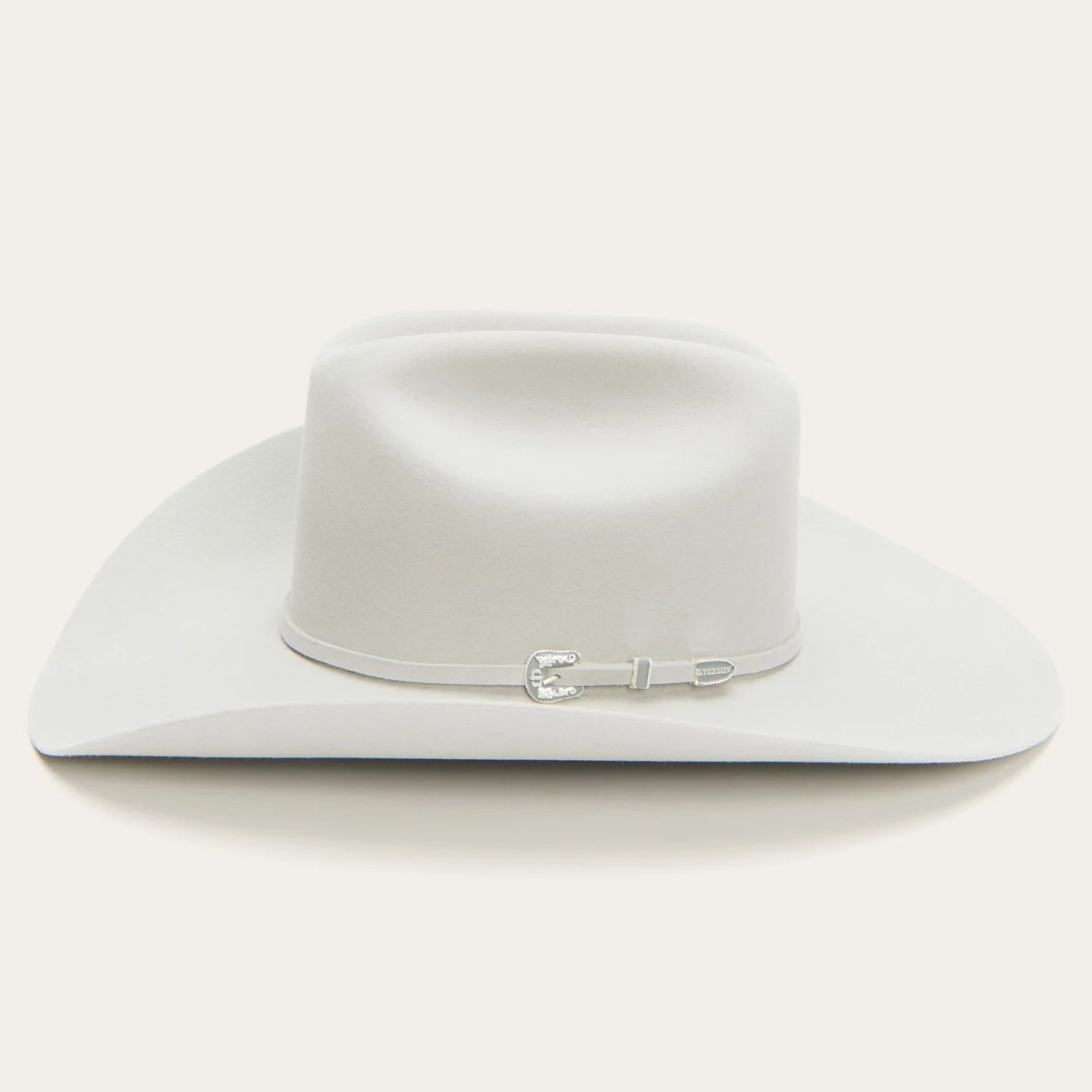 6x Stetson: 75 Silver Grey Skyline Felt Hat
