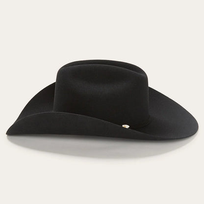4x Stetson: 72 Black Brenham Felt Hat