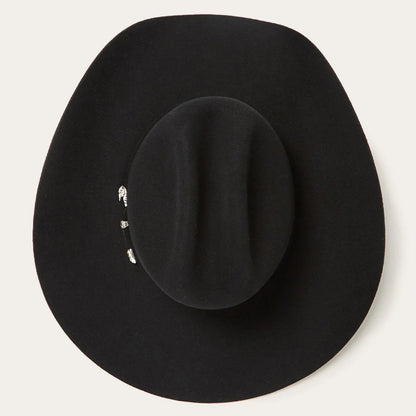 4x Stetson: 72 Black Brenham Felt Hat