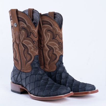 Tanner Mark MN Print Monster Fish Imt. Imt Cowhide Boot TM205560