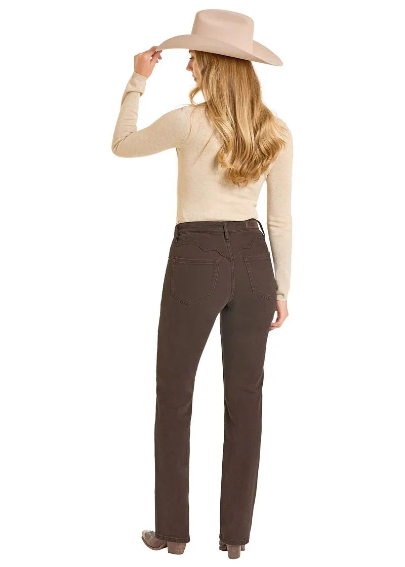 Rock &amp; Roll Women High Rise Modest Bootcut Jean BW1HD07196