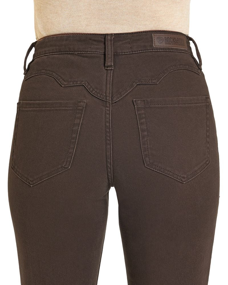 Rock &amp; Roll Women High Rise Modest Bootcut Jean BW1HD07196