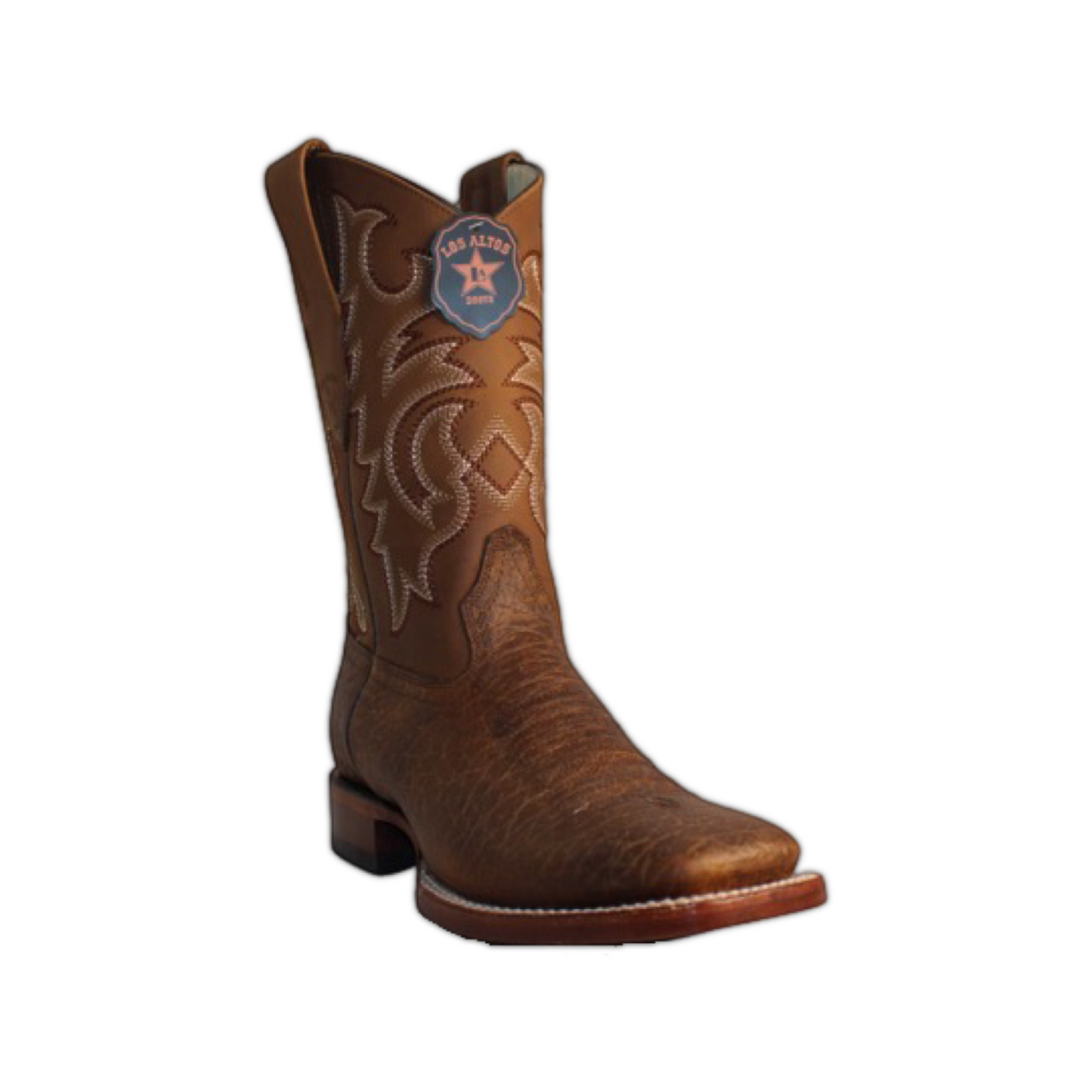 Los Altos Men Bull Shoulder Wide Square Boot