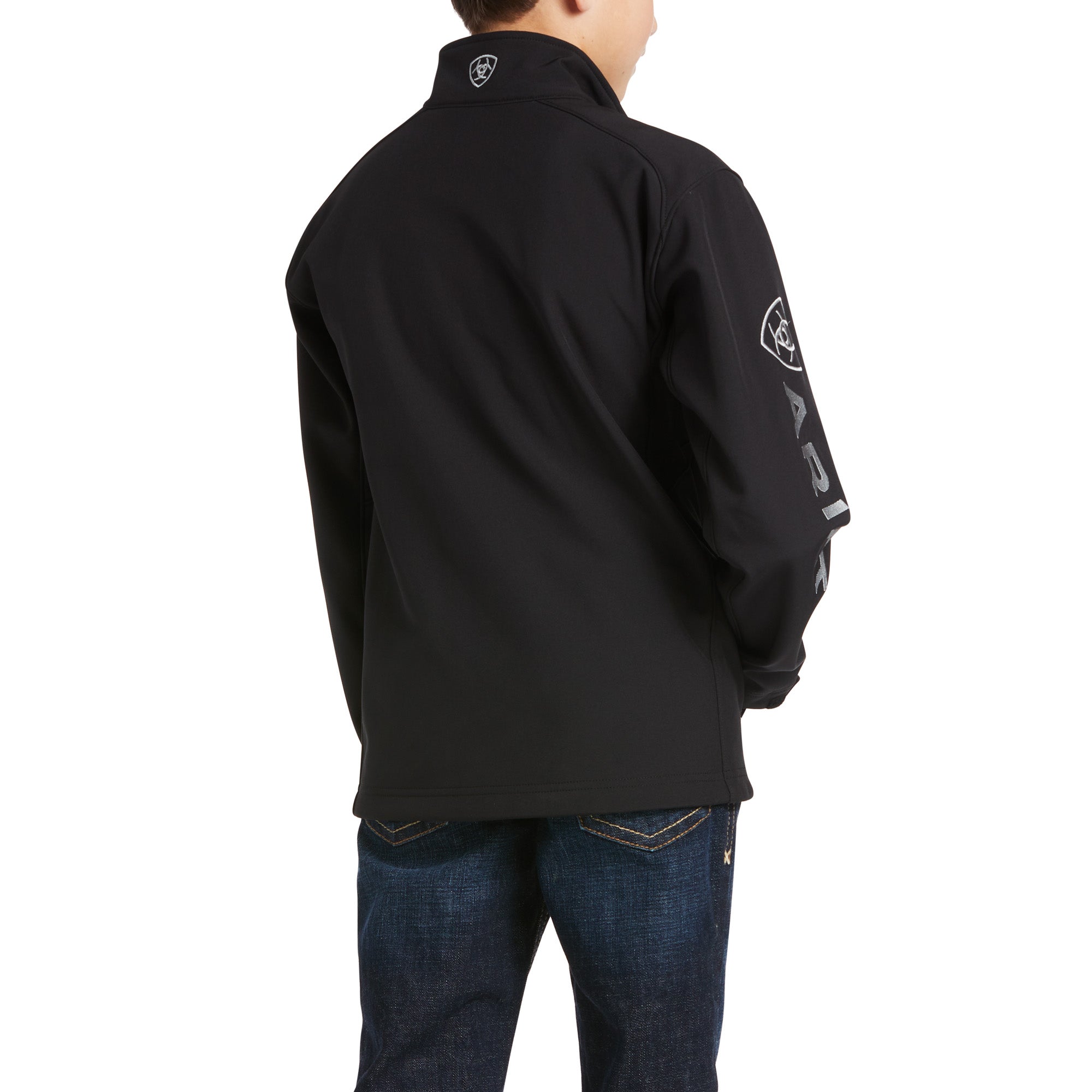 Ariat Kids Logo 2.0 Black Softshell 10030212 Jacket