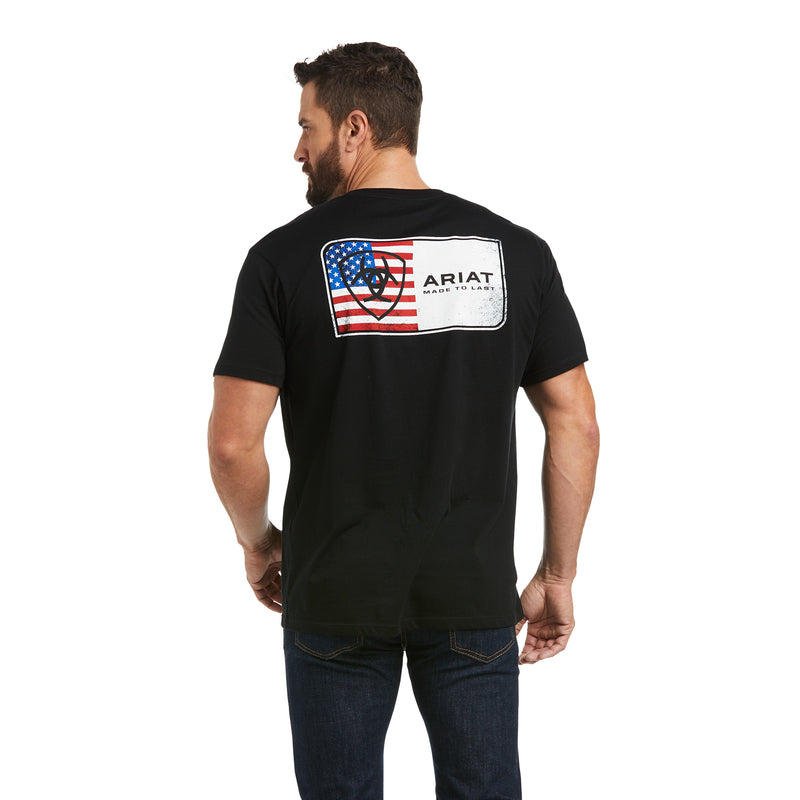 Ariat Men Flag T-Shirt