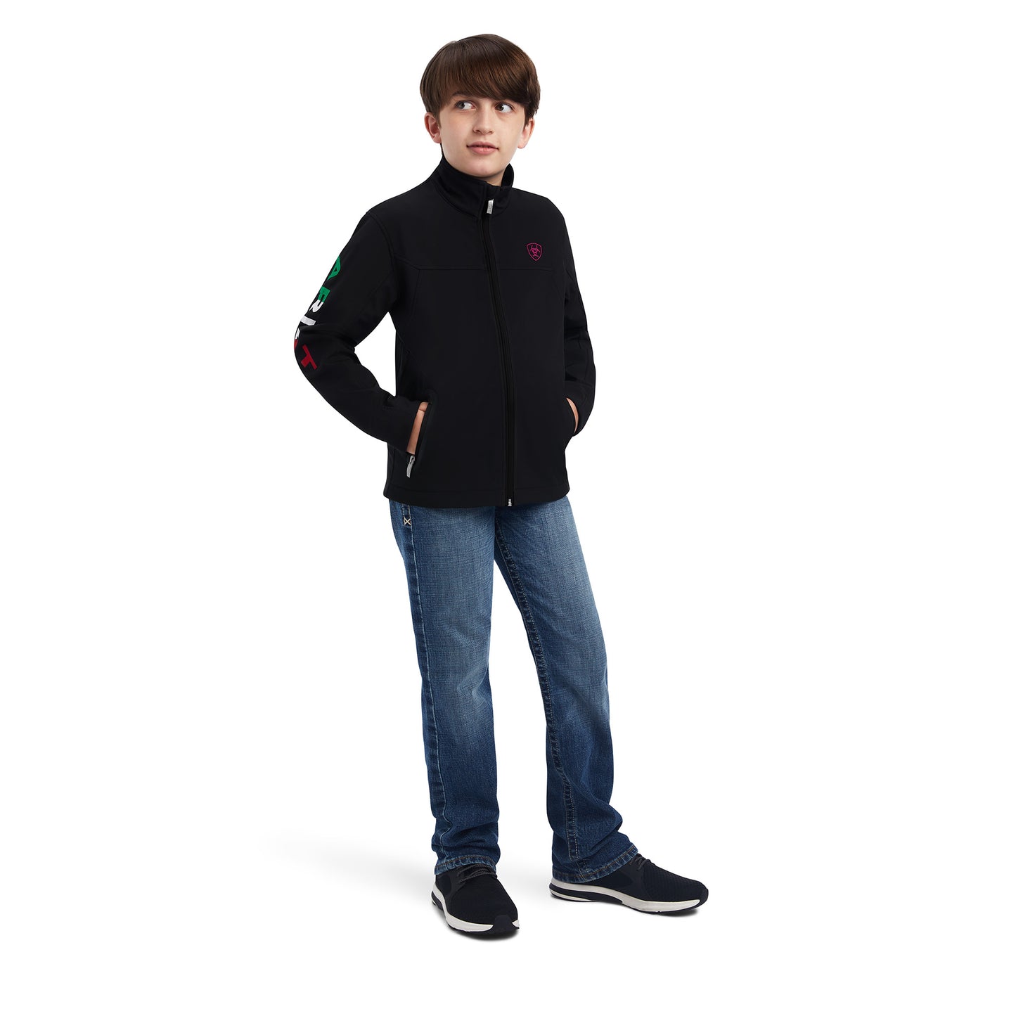 Ariat Kids New Mexico Team Softshell Brand Jacket 10043053