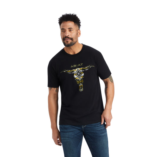 Ariat Men Blanket Skull T-Shirt