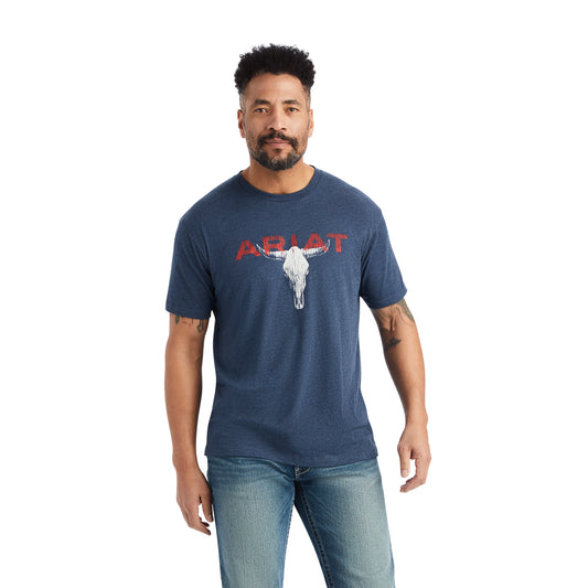 Ariat Men Streak Skull T-Shirt
