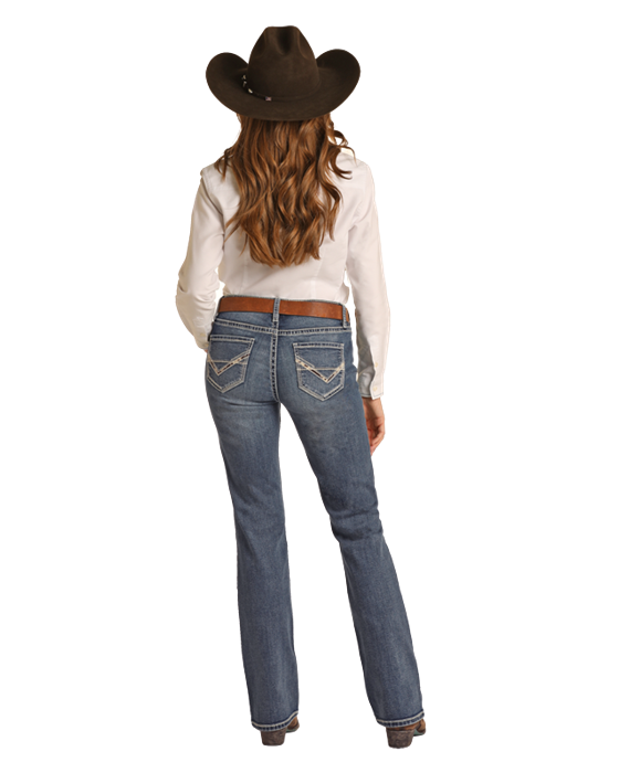 Rock & Roll Women Bootcut Riding Jean