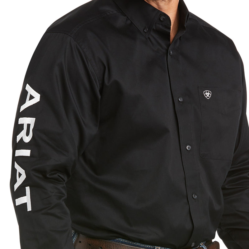 Ariat Men Team Logo Twill Classic Fit Shirt