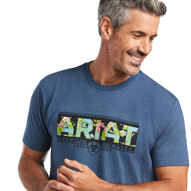 Ariat Men Hibiscus T-Shirt