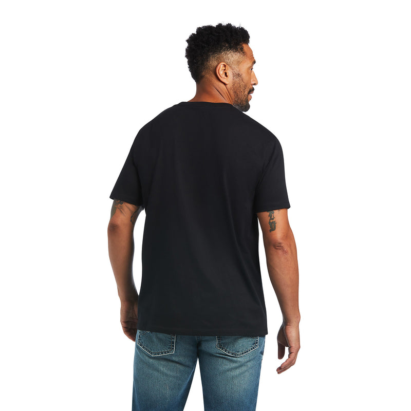 Ariat Men Steer Skull USA T-Shirt