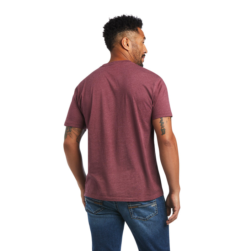 Ariat Men Steer Skull USA T-Shirt