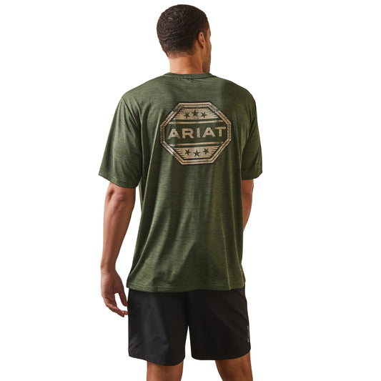 Ariat Men Charger Ariat Stamp T-Shirt
