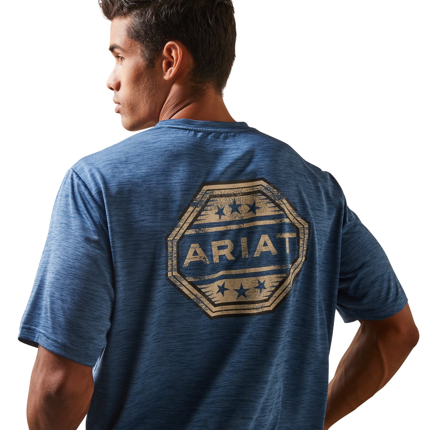 Ariat Men Charger Ariat Stamp T-Shirt