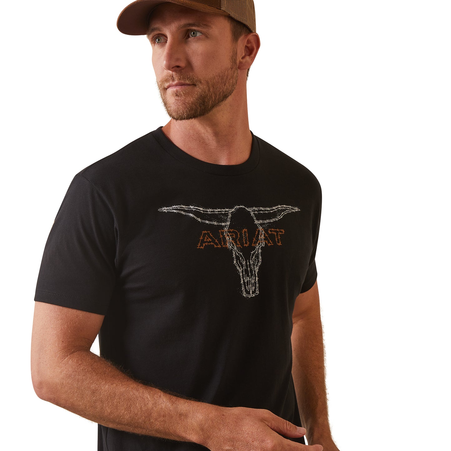 Ariat Men Barbed Wire Steer T-Shirt