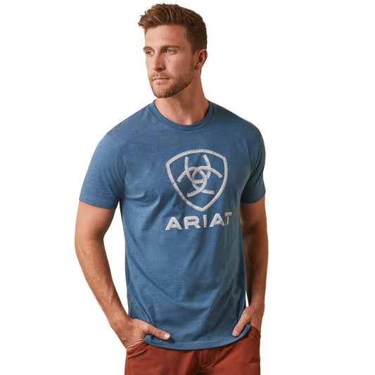 Ariat Men Steel Bar Logo T-Shirt 10044782