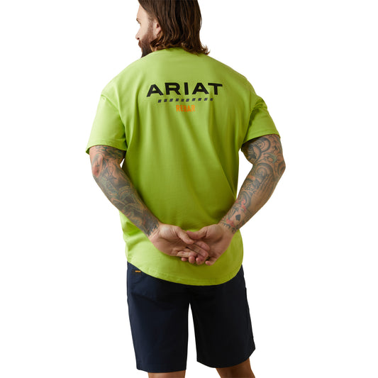 Ariat Men Rebar Cotton Strong Logo T-Shirt 10043487