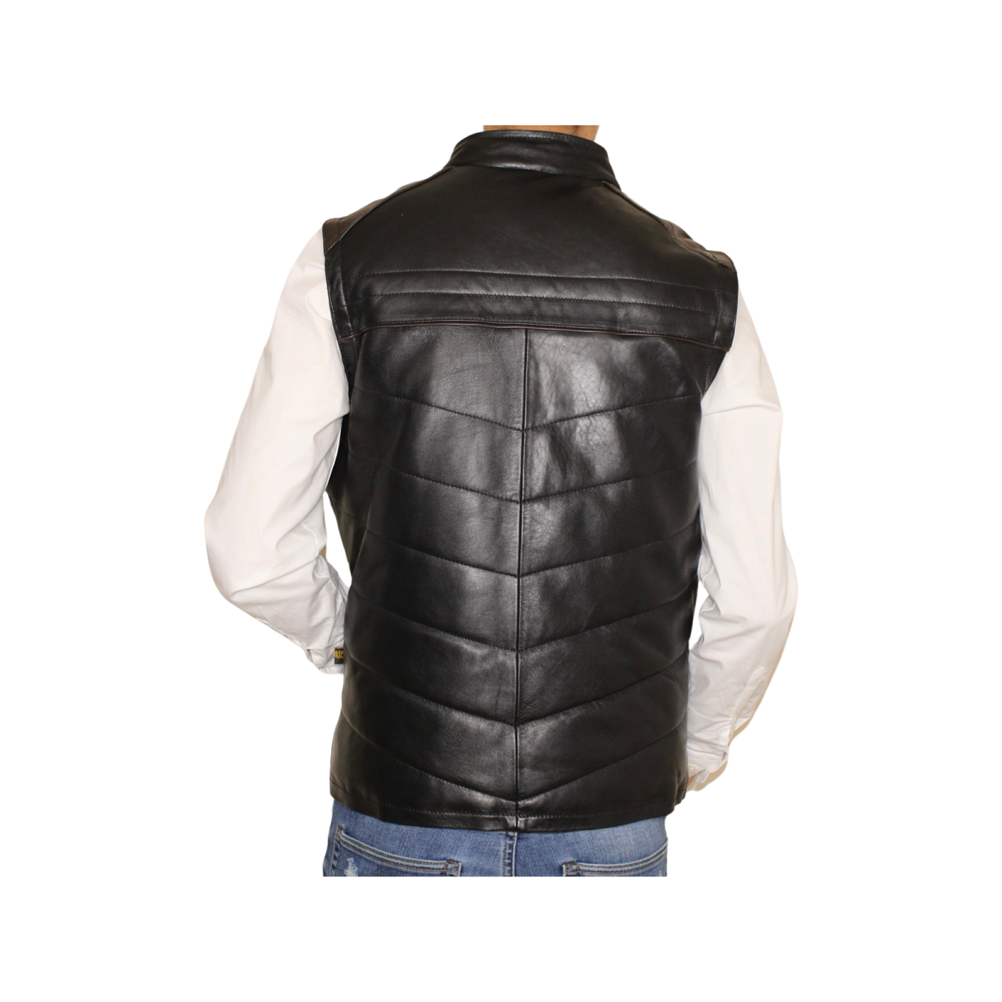 Goldrush Rustic Leather Vest